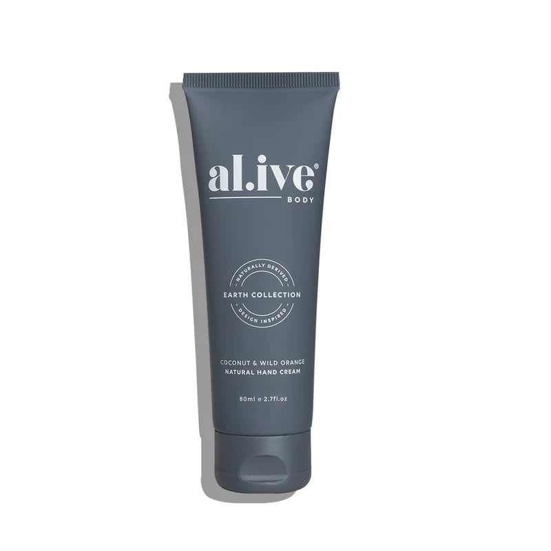 Alive Body Hand Cream - Coconut & Wild Orange 80ml