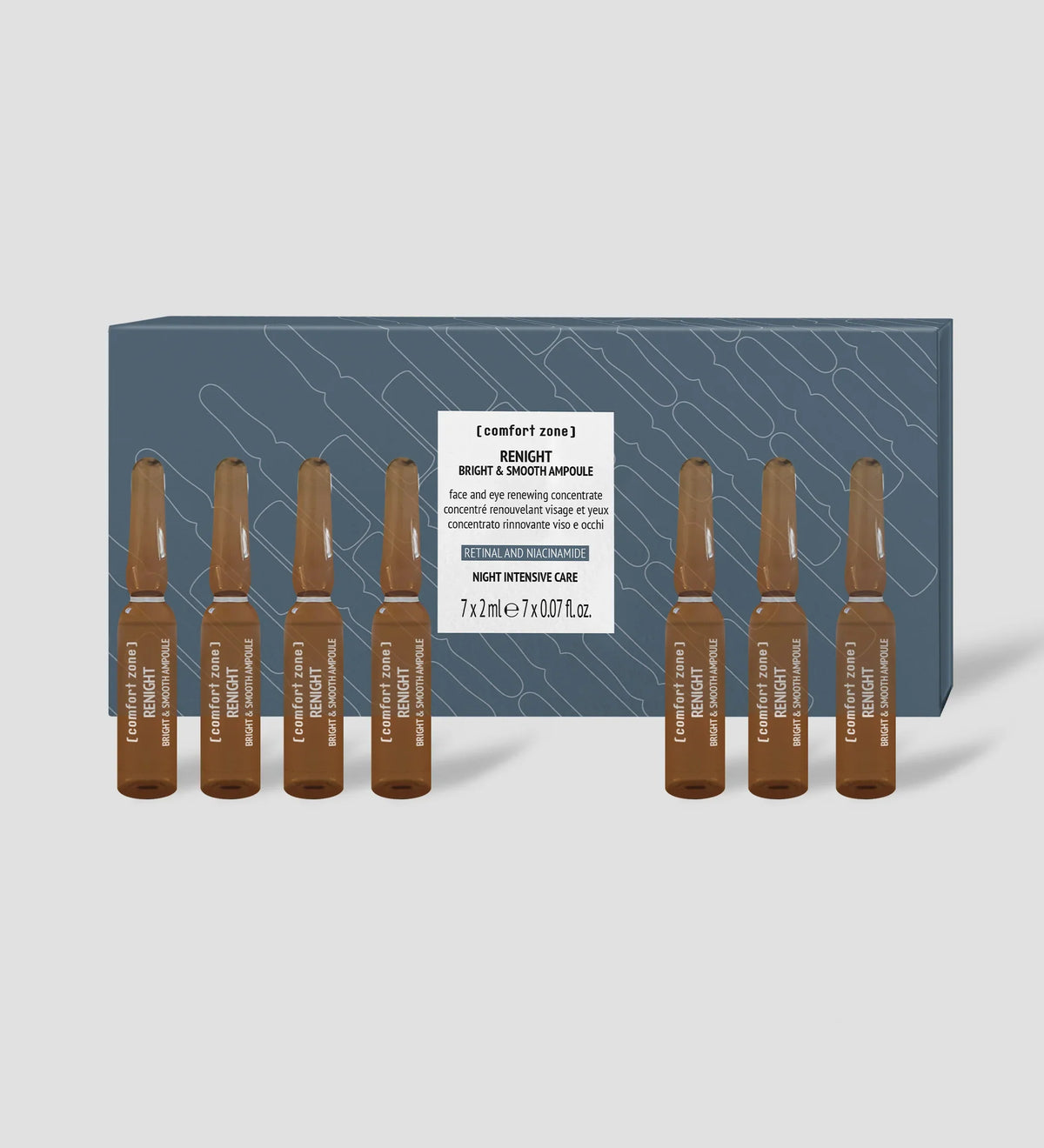 Comfort Zone Renight Bright &amp; Smooth Ampoule 7pk