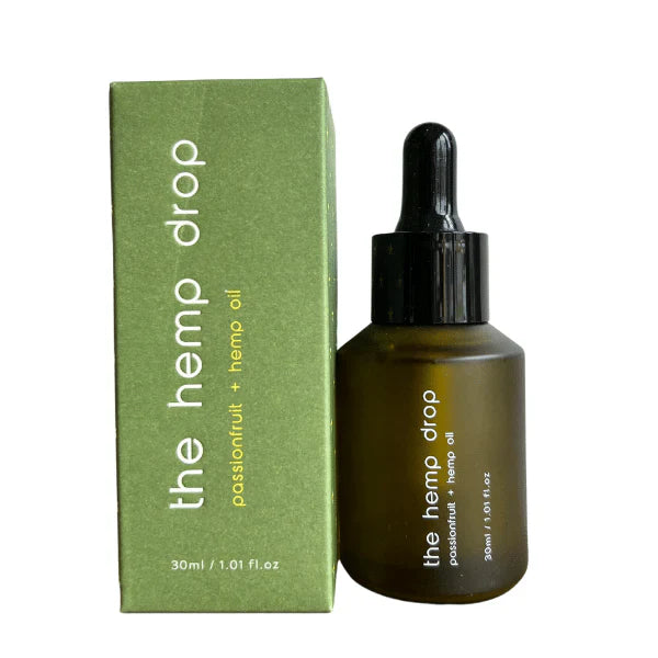 The Hemp Drop Passionfruit + Hemp Oil