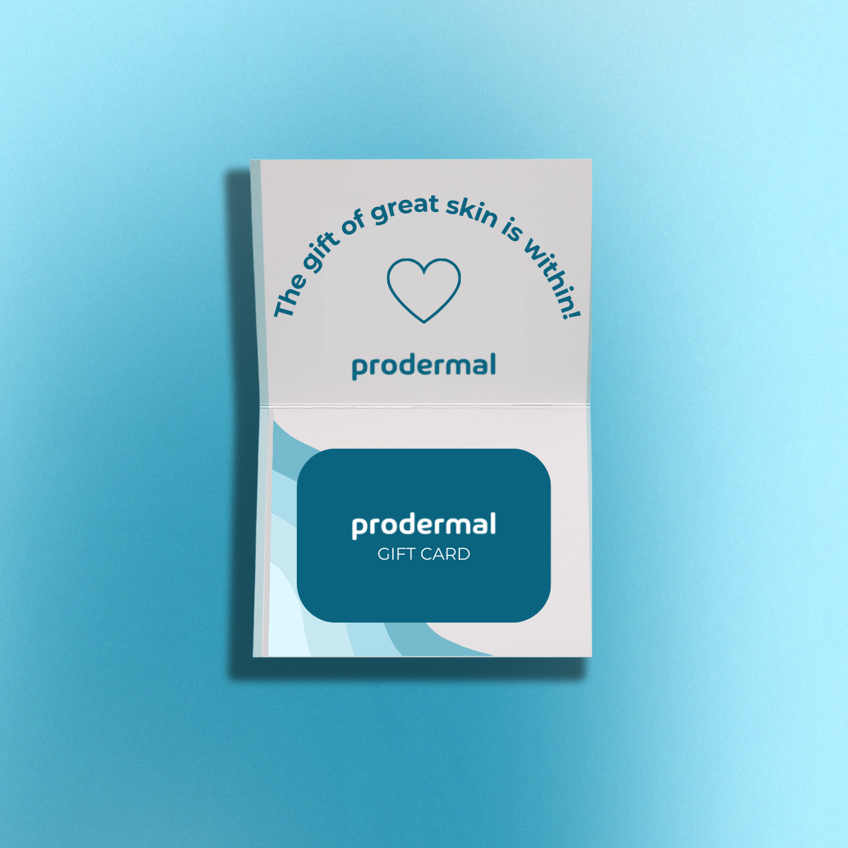 Prodermal gift card