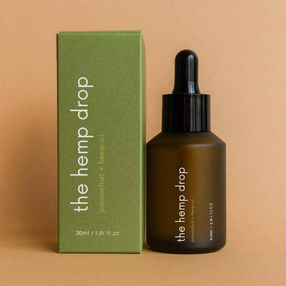 The Hemp Drop Passionfruit + Hemp Oil