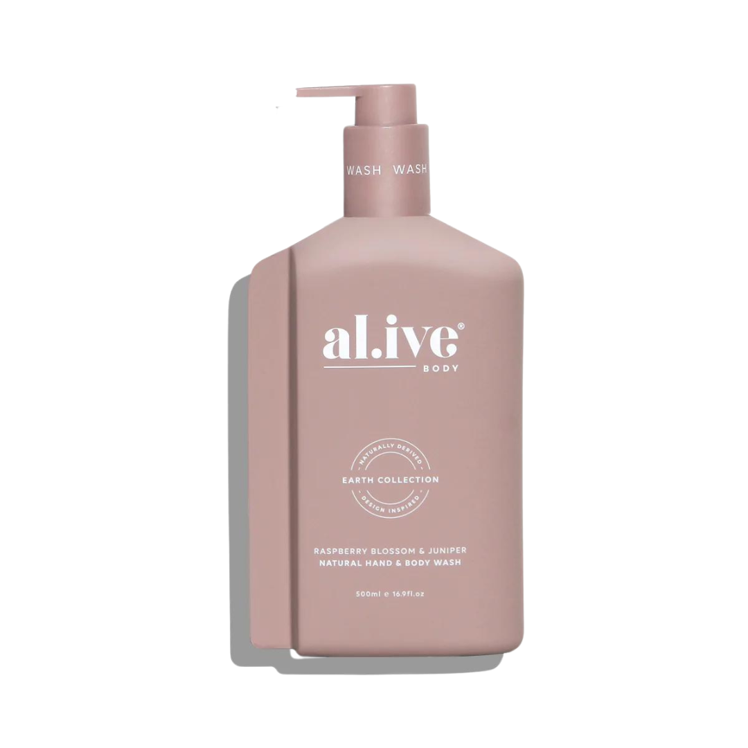 Alive Body Hand &amp; Body Wash - Raspberry Blossom &amp; Juniper 500ml