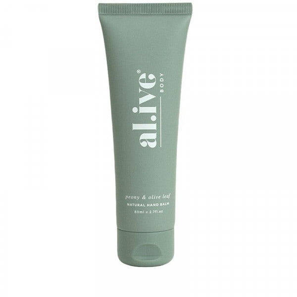 Alive Body Hand Balm - Peony &amp; Olive Leaf 80ml