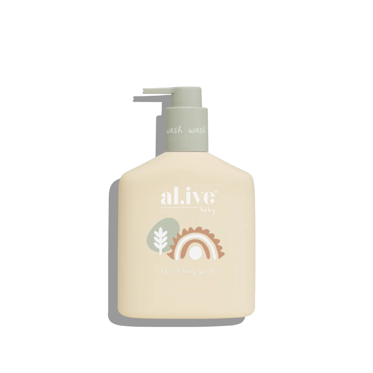 al.ive body Baby Hair & Body Wash - Gentle Pear 320ml