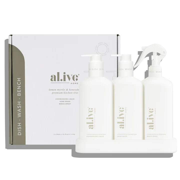 al.ive body Kitchen Trio - Lemon Myrtle & Honeydew