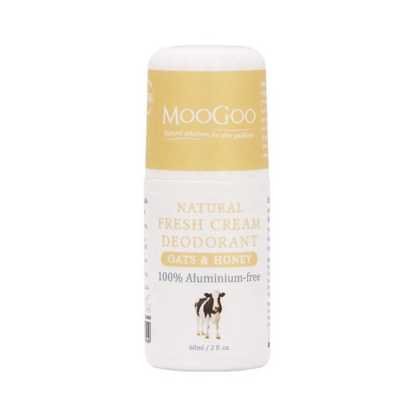 Moogoo Fresh Cream Deodorant Oats & Honey 60ml