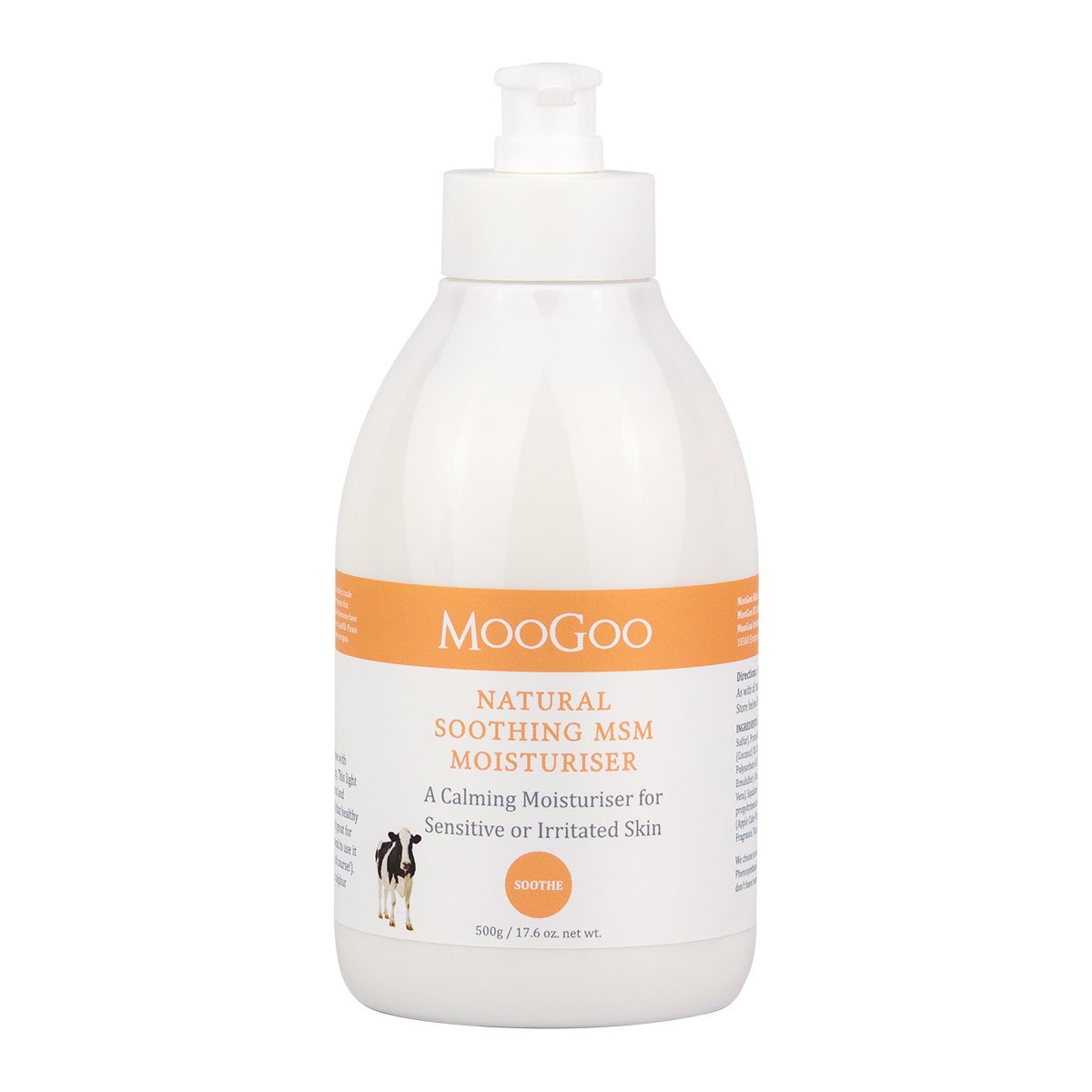 Moogoo Soothing MSM Moisturiser 500g