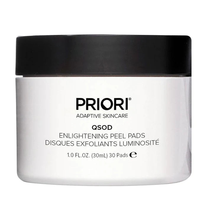 Priori Q+SOD Enlightening Peel Pads 30pk