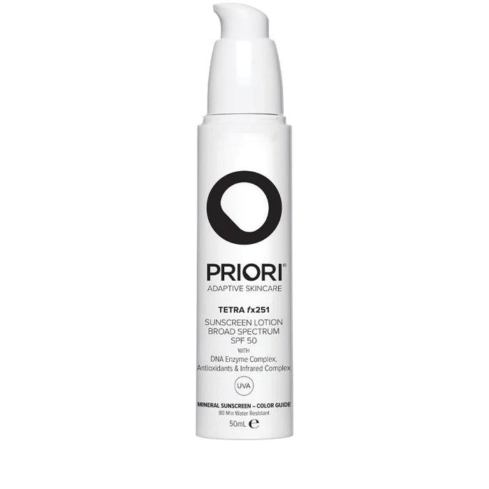 Priori Tetra FX251 Tinted Moisturiser SPF50 50ml