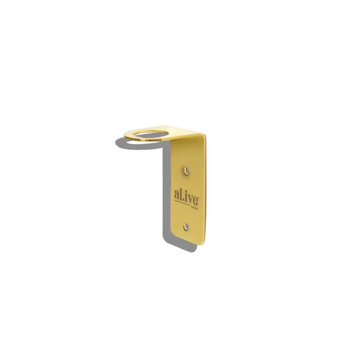 Alive Body Single Wall Holder Gold