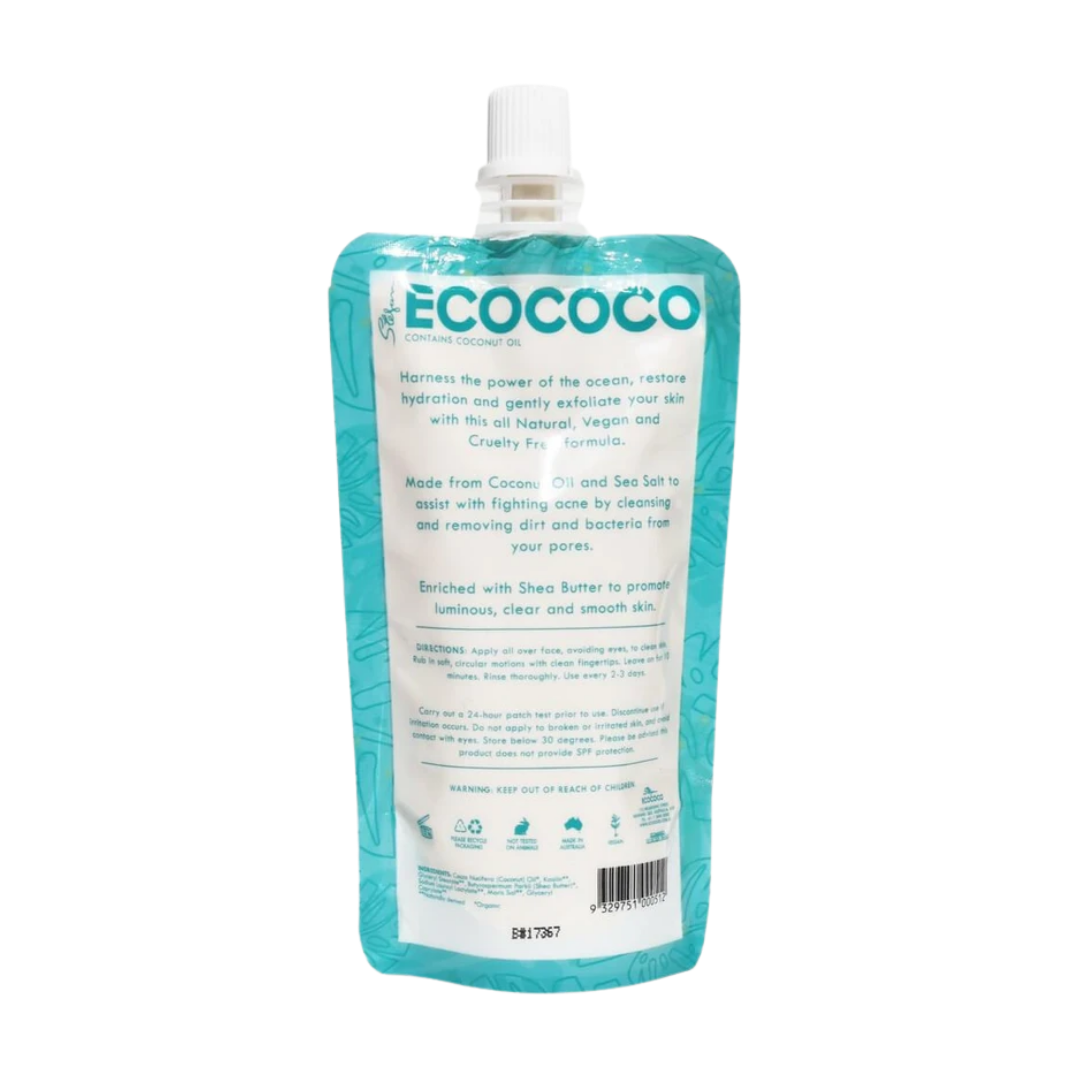Ecococo Sea Salt &amp; Coconut Face Mask 100ml