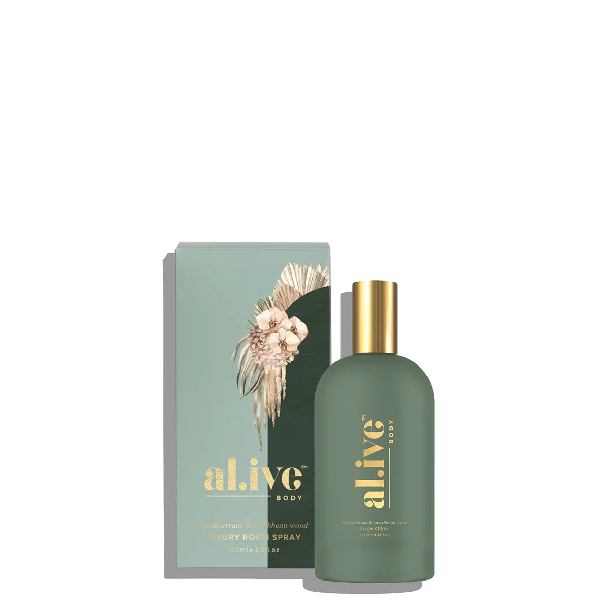 Alive Body Room Spray - Blackcurrant &amp; Caribbean Wood Luxury 100ml