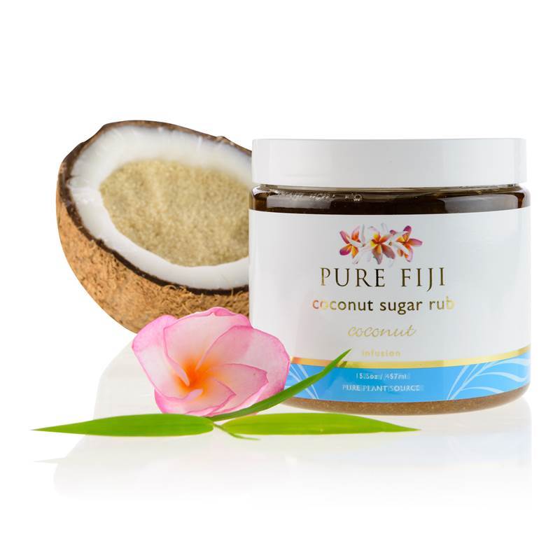 Pure Fiji Sugar Rub 458ml