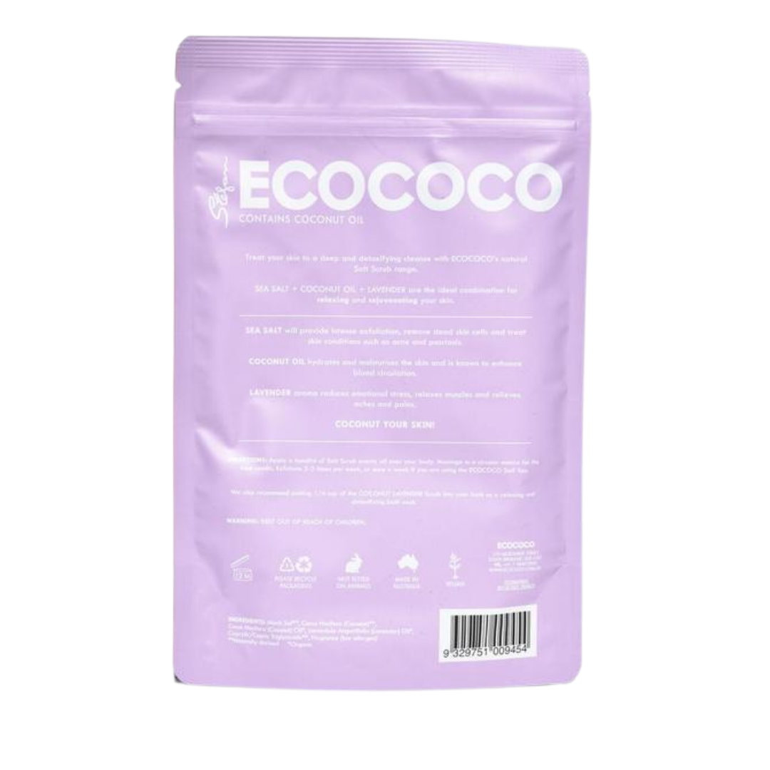 Ecococo Lavender Body Scrub 220g