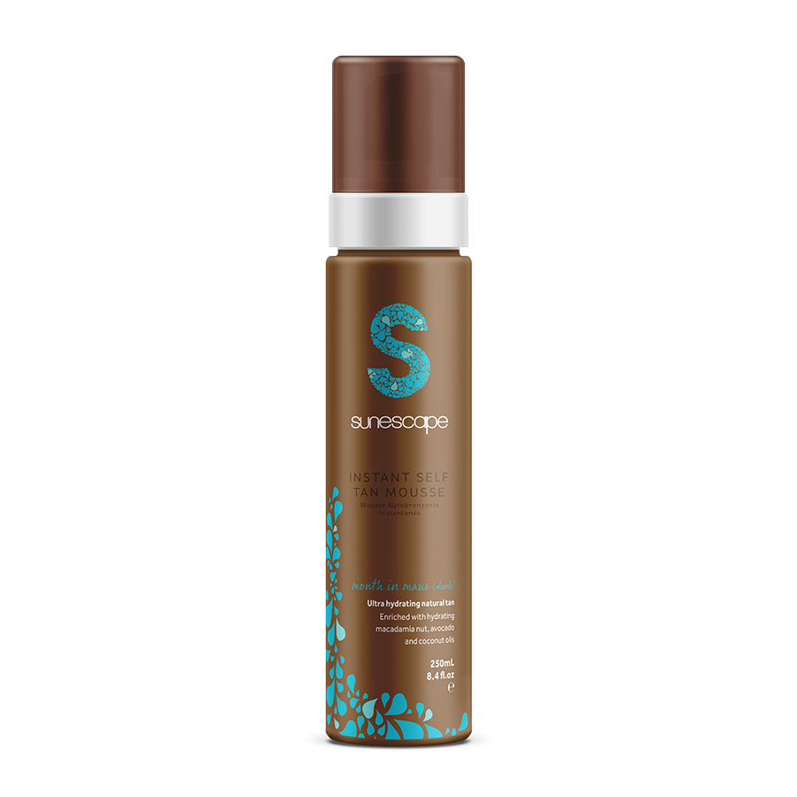 Sunescape Self Tanning Mousse - Month In Maui (Dark) 250ml