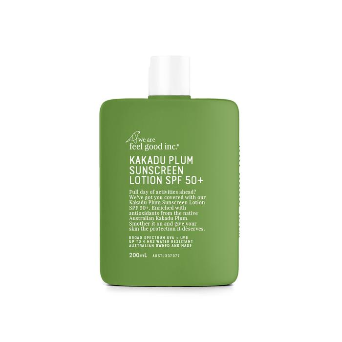 We Are Feel Good Kakadu Plum Sensitive Sunscreen SPF50 200ml