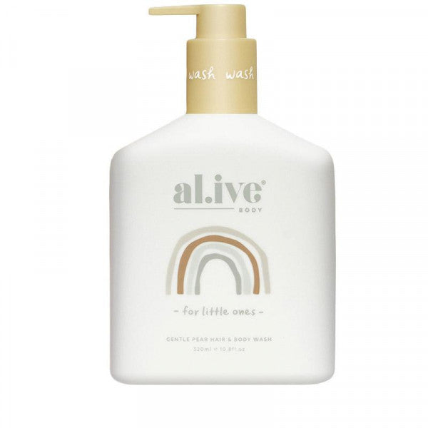 Alive Body Baby Hair &amp; Body Wash - Gentle Pear 320ml