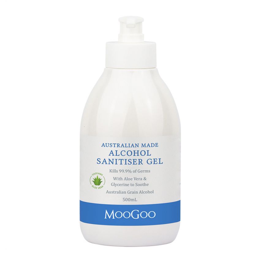 Moogoo Alcohol Sanitiser Gel 500ml