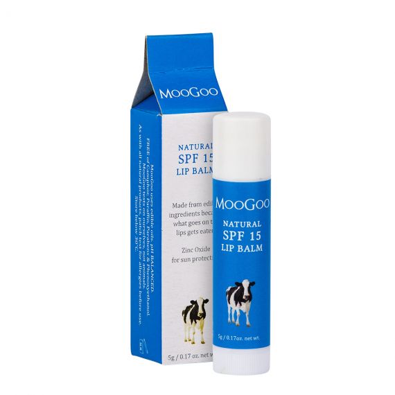 Moogoo Edible Lip Balm - Spf15 5g