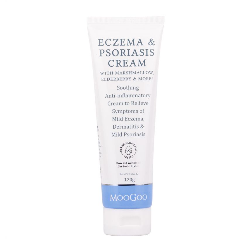 Moogoo Eczema &amp; Psoriasis Cream With Marshmallow 120g